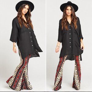 Show Me Your MuMu Print Bell Bottoms
